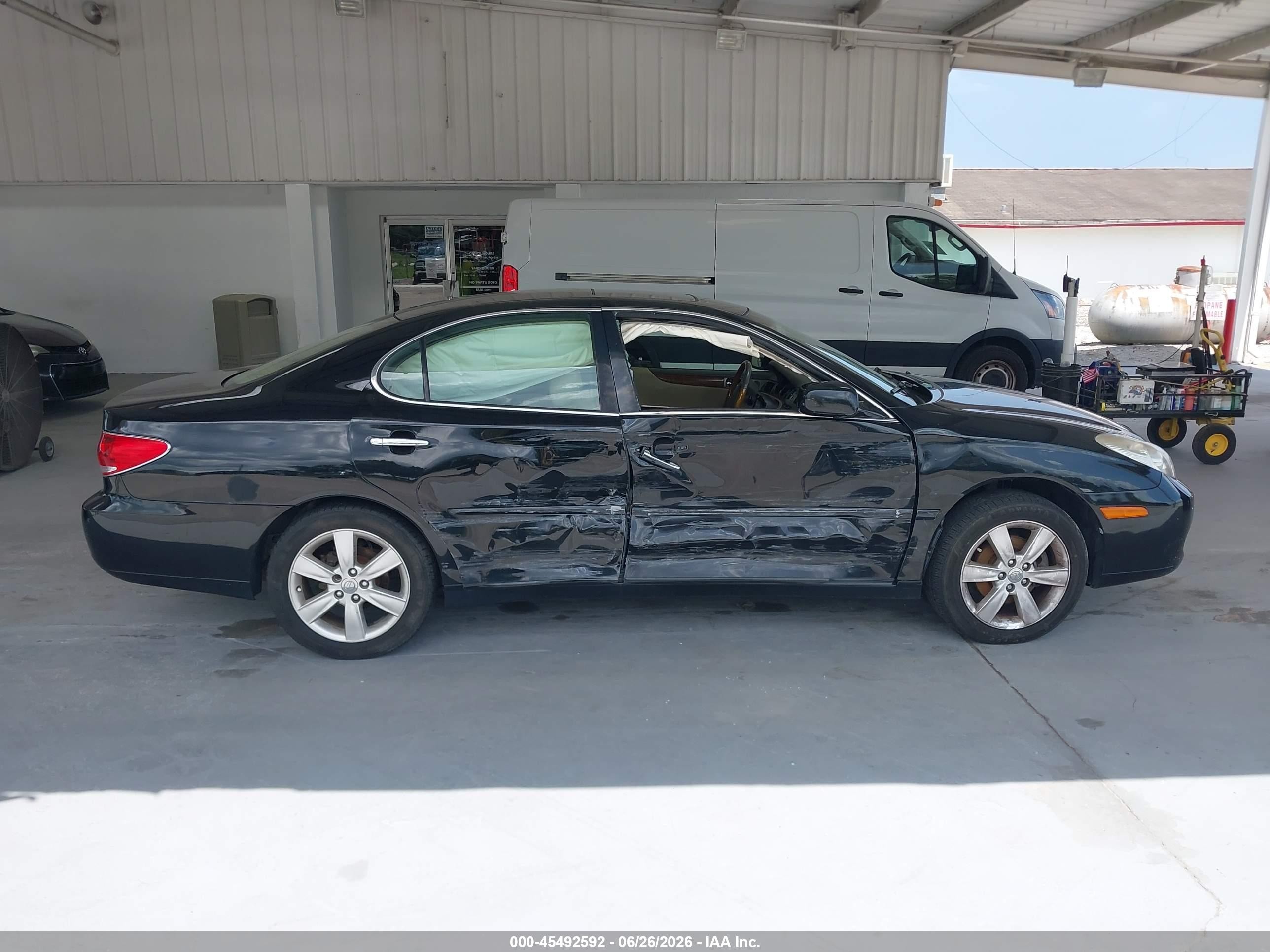 2006 Lexus Es 330 Black vin: JTHBA30G865174168