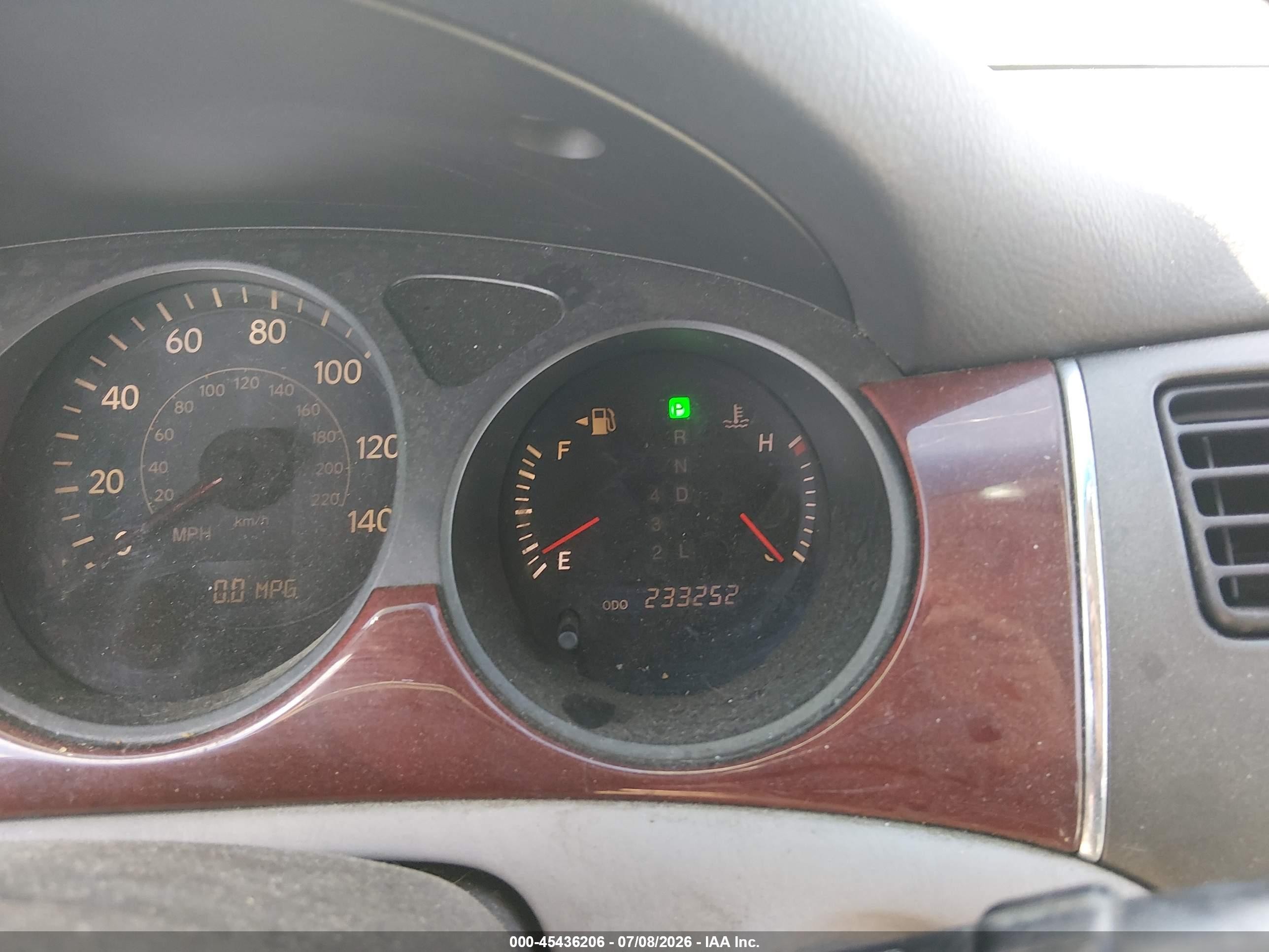 2004 Lexus Es 330   Silver vin: JTHBA30G940001415