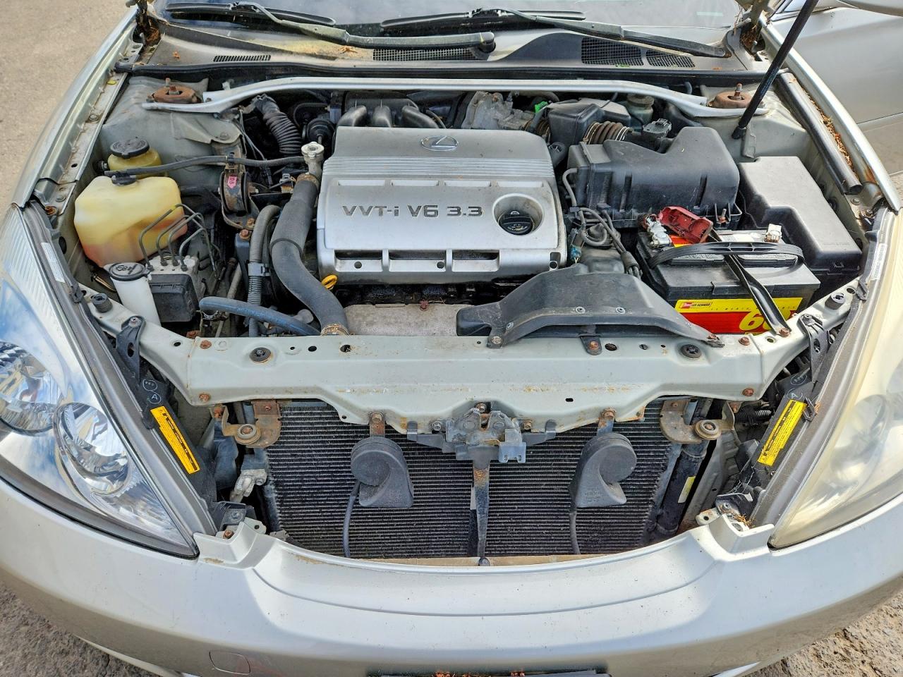 2004 Lexus Es 330 Beige vin: JTHBA30G940009661