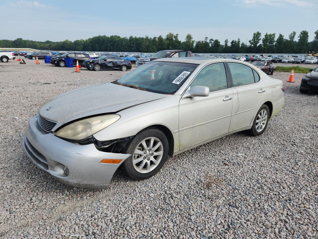 2004 Lexus Es 330 Silver vin: JTHBA30G940015041