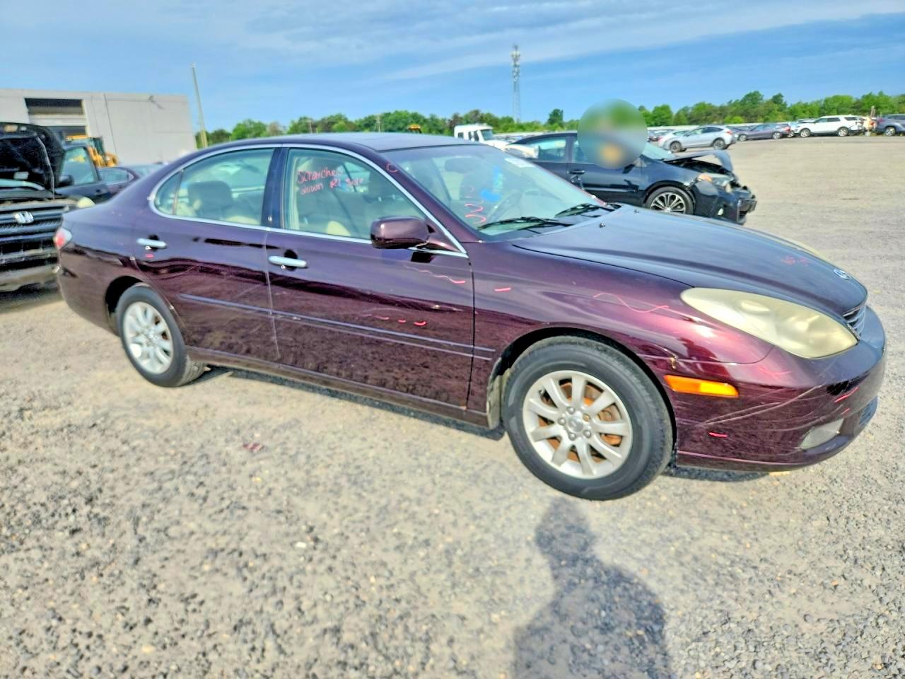 2004 Lexus Es 330 Черный vin: JTHBA30G940020773