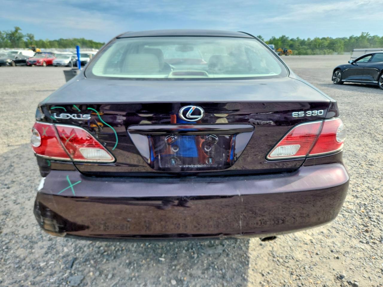 2004 Lexus Es 330 Черный vin: JTHBA30G940020773