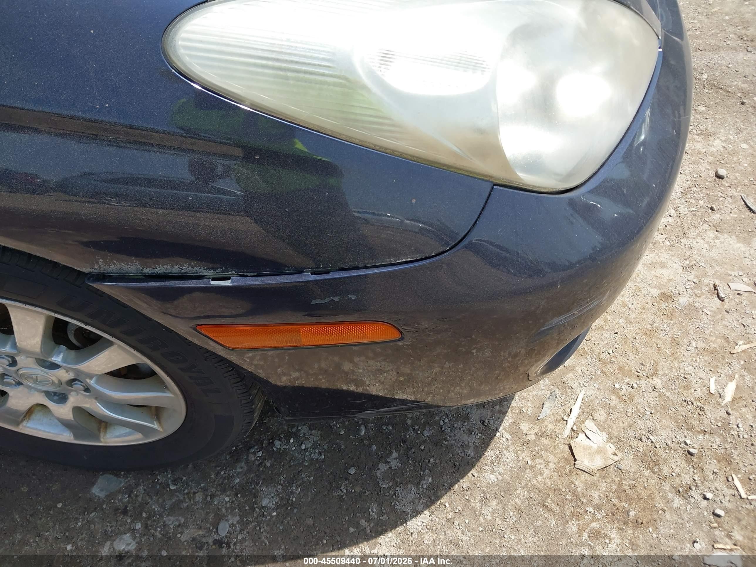 2004 Lexus Es 330   Dark Blue vin: JTHBA30G945034501