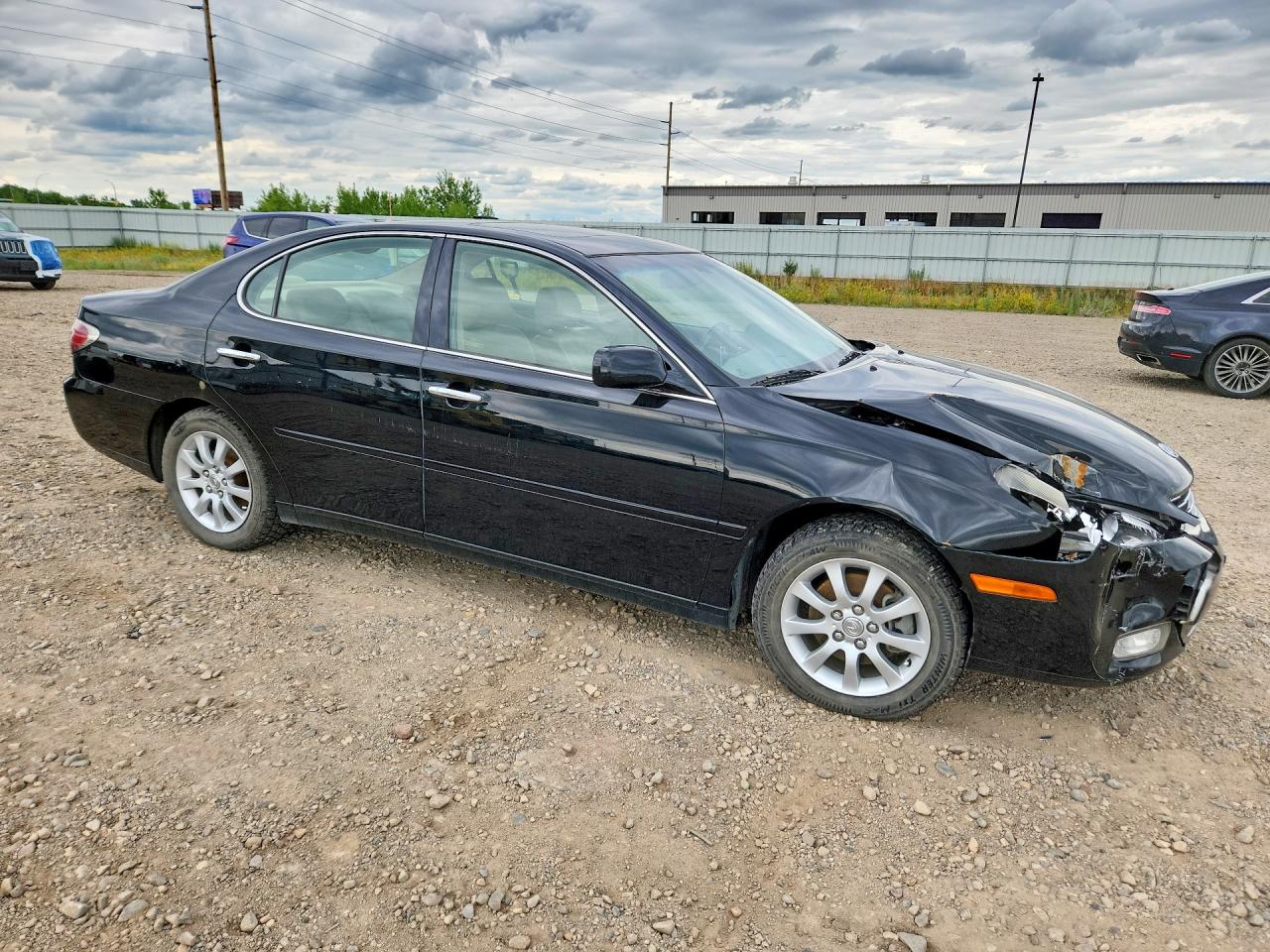 2004 Lexus Es 330 Base Black vin: JTHBA30G945050164