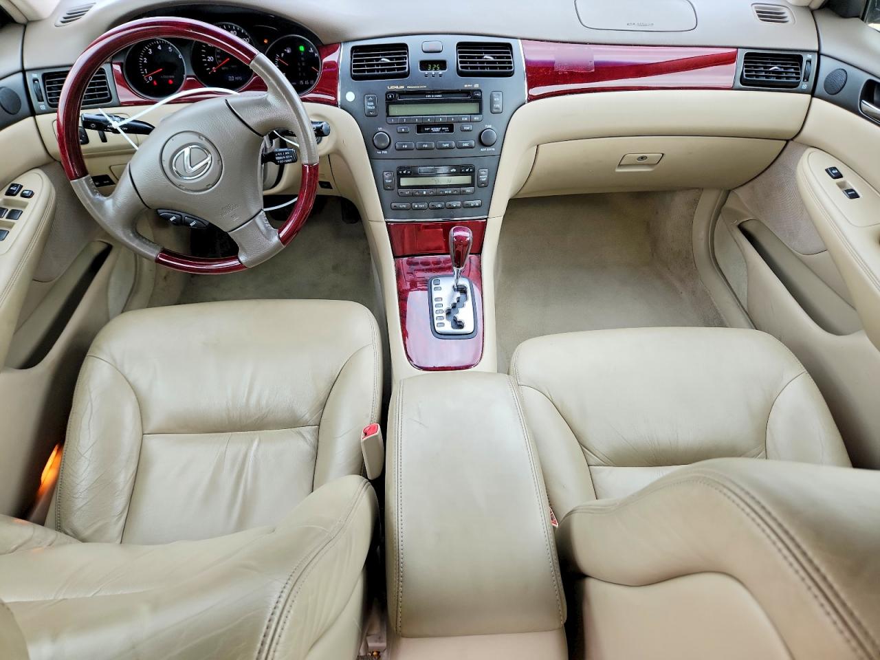 2004 Lexus Es 330 Base Black vin: JTHBA30G945050164