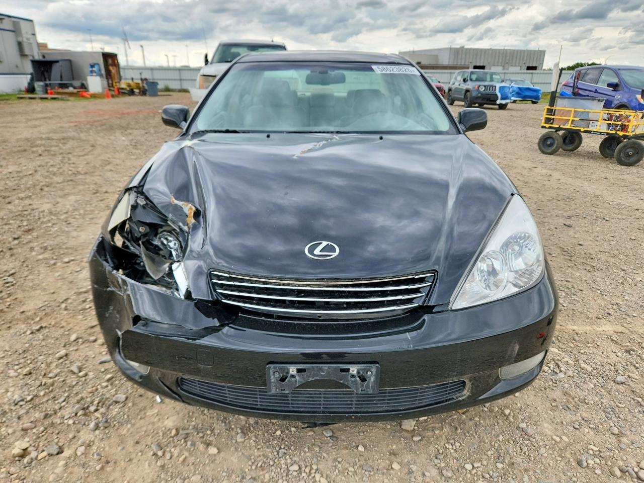 2004 Lexus Es 330 Base Black vin: JTHBA30G945050164