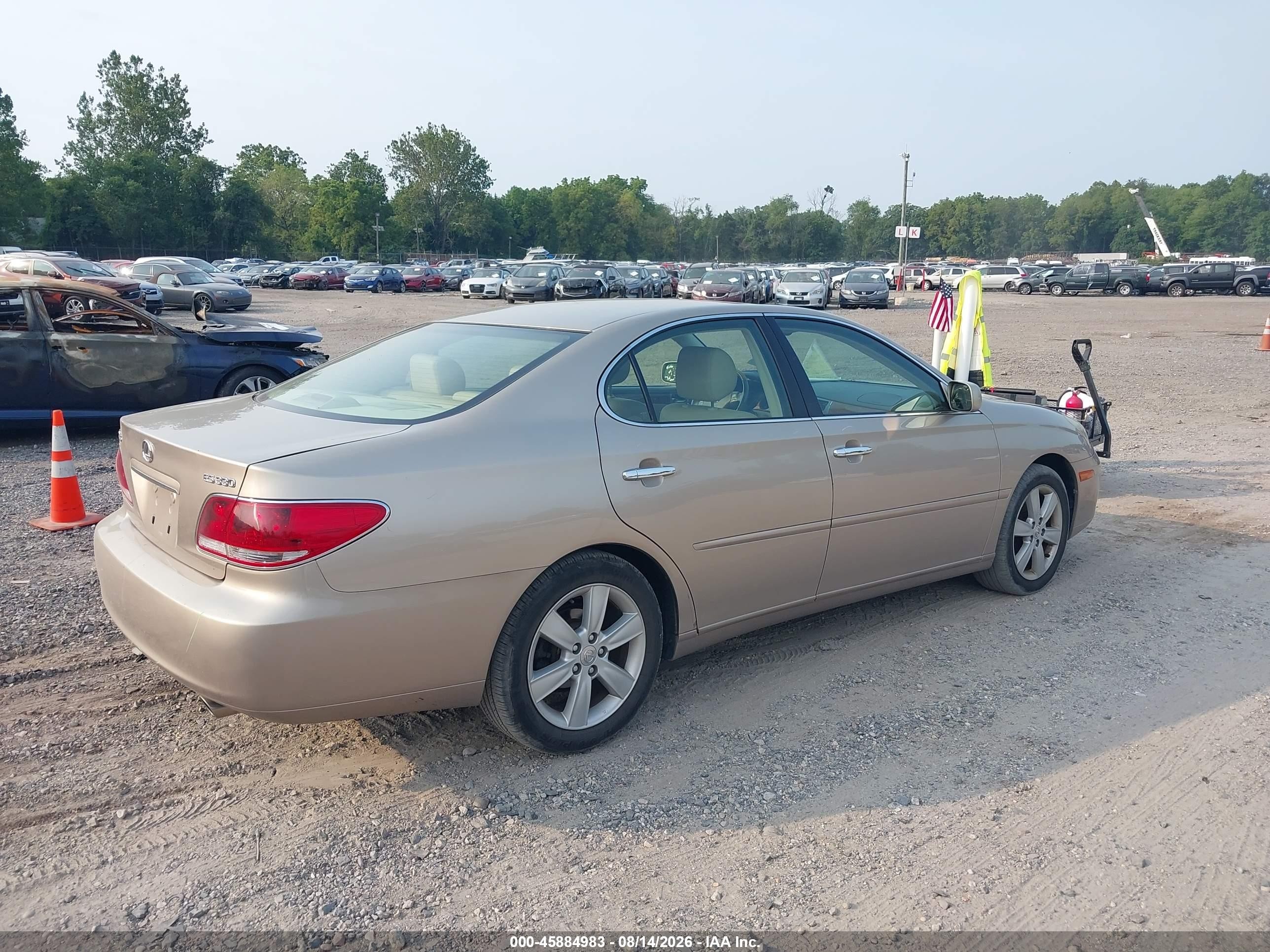 2005 Lexus Es 330 Beige vin: JTHBA30G955067905