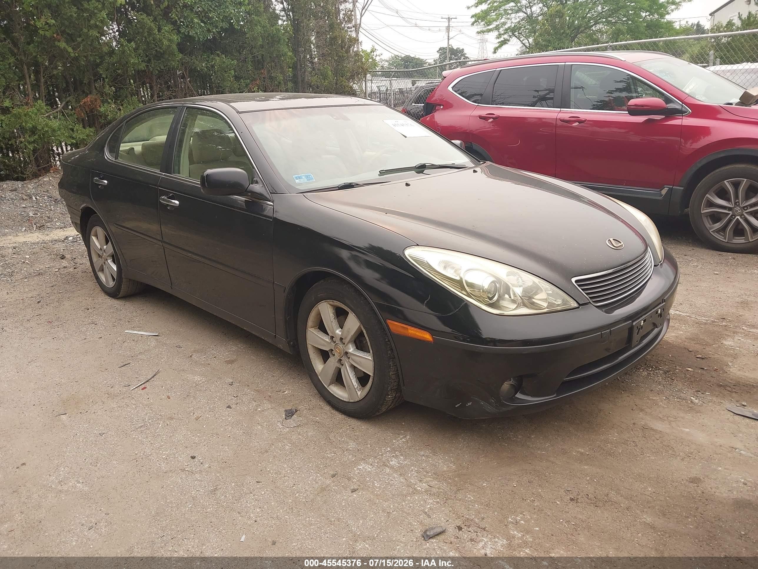 2005 Lexus Es 330   Black vin: JTHBA30G955069119