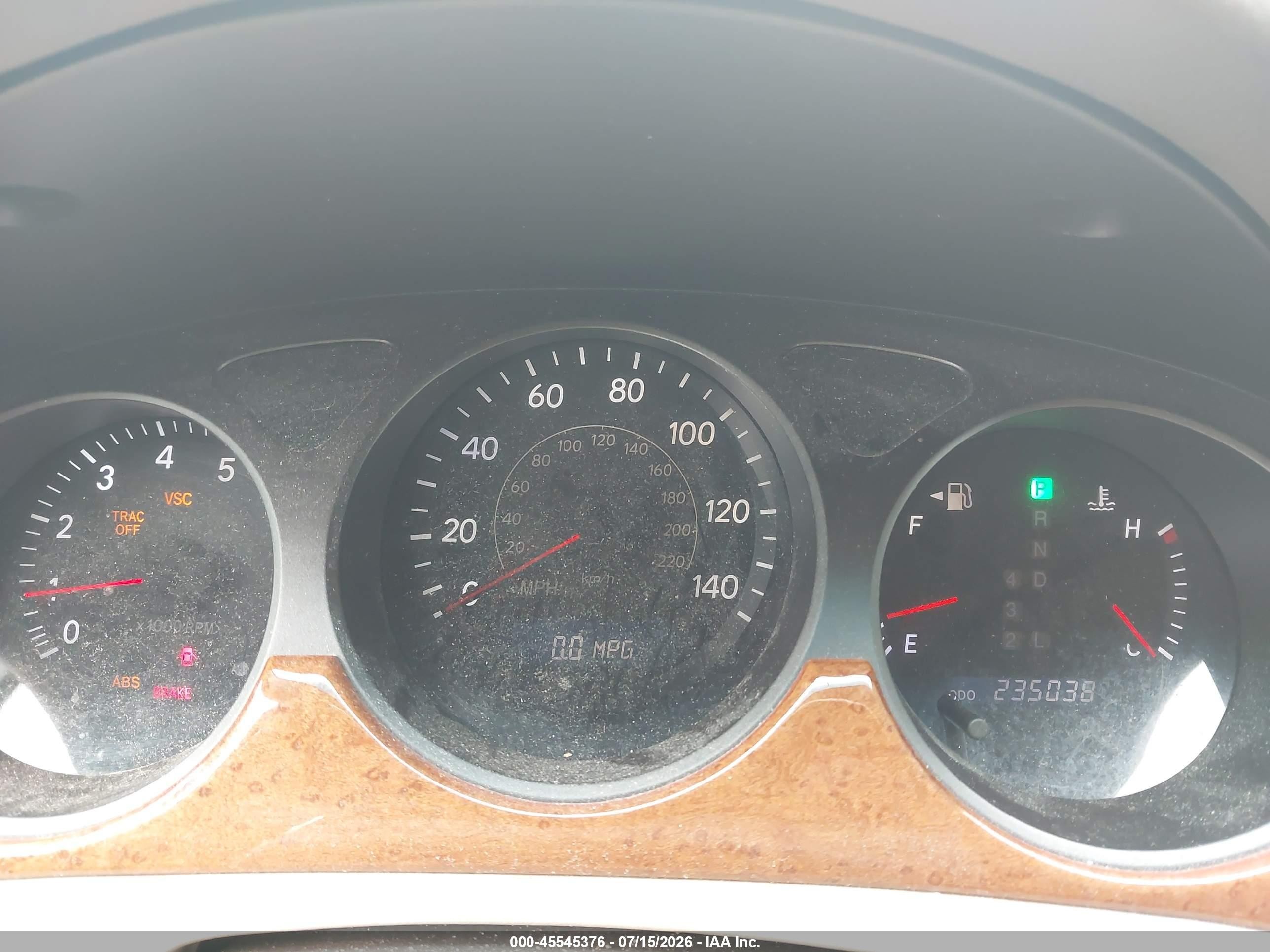 2005 Lexus Es 330   Black vin: JTHBA30G955069119