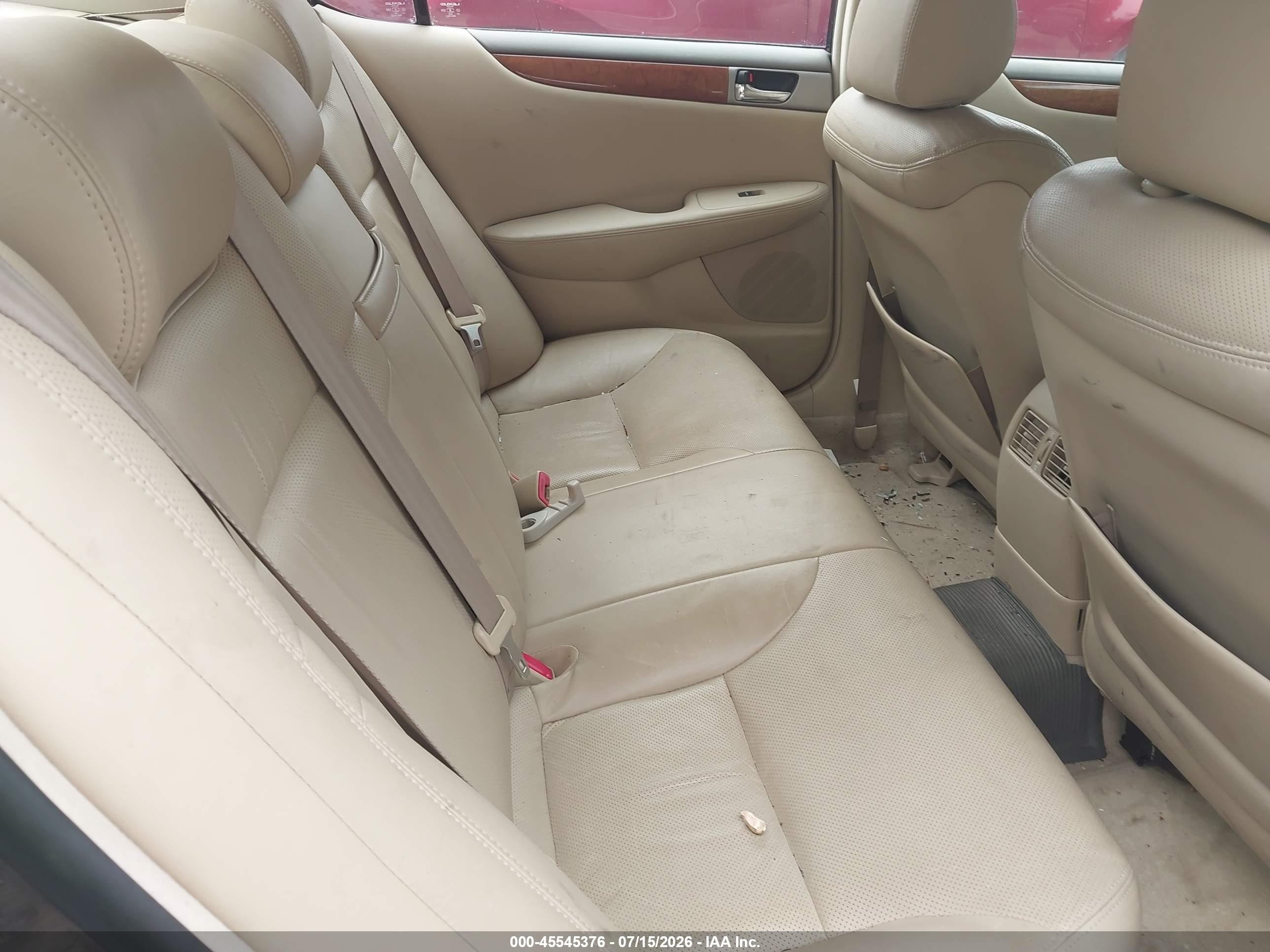 2005 Lexus Es 330   Black vin: JTHBA30G955069119