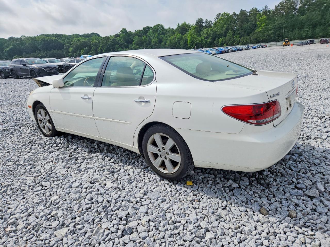 2005 Lexus Es 330 White vin: JTHBA30G955090603