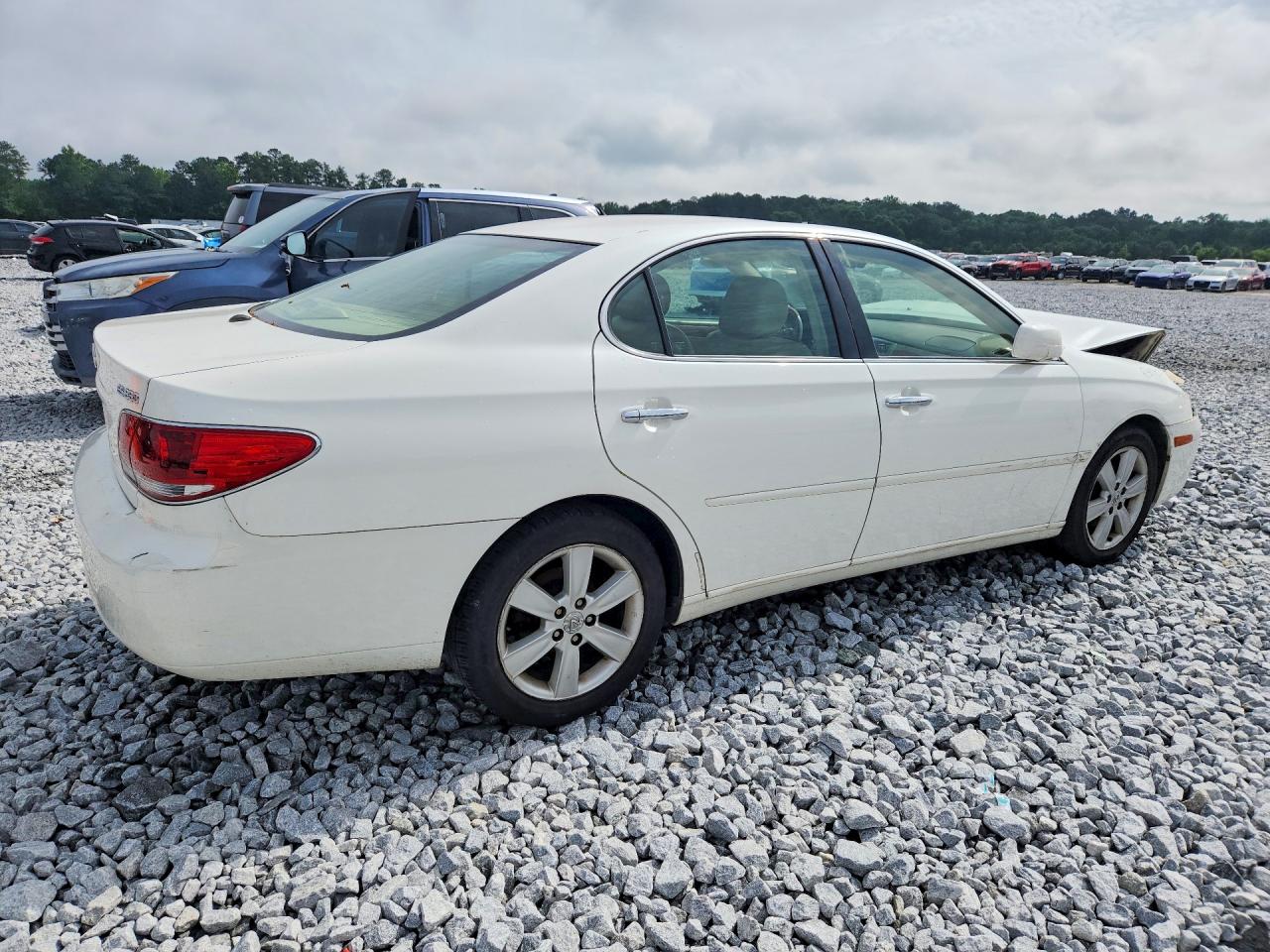 2005 Lexus Es 330 White vin: JTHBA30G955090603