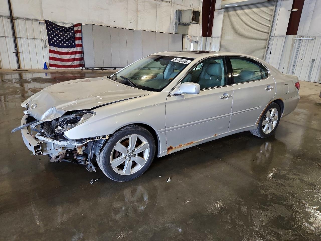 2005 Lexus Es 330 Silver vin: JTHBA30G955094229