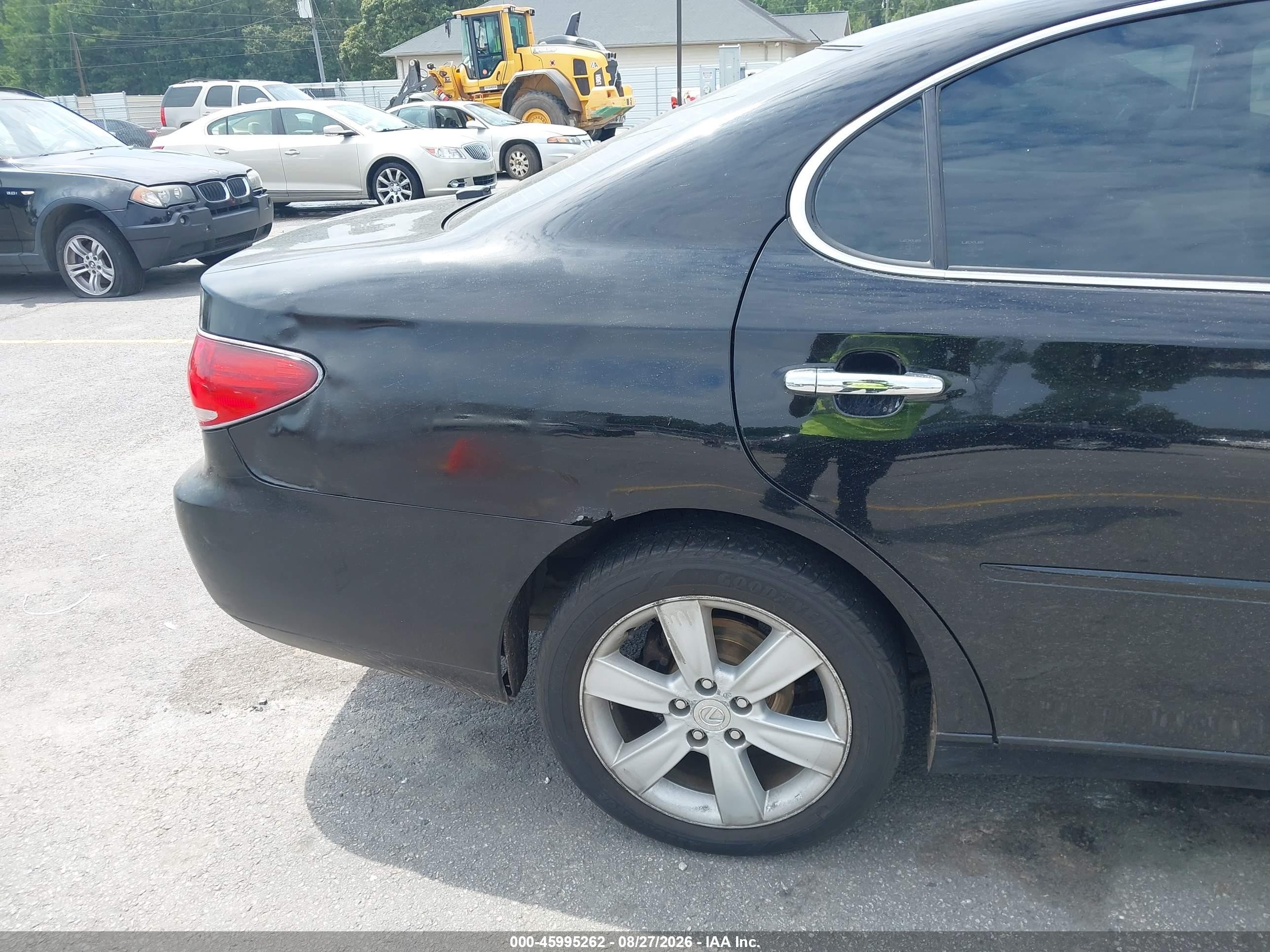 2005 Lexus Es 330   Black vin: JTHBA30G955098684