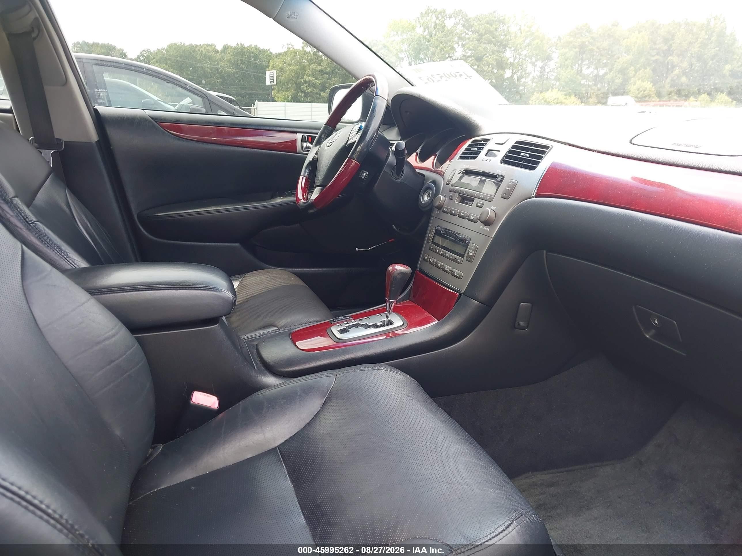 2005 Lexus Es 330   Black vin: JTHBA30G955098684