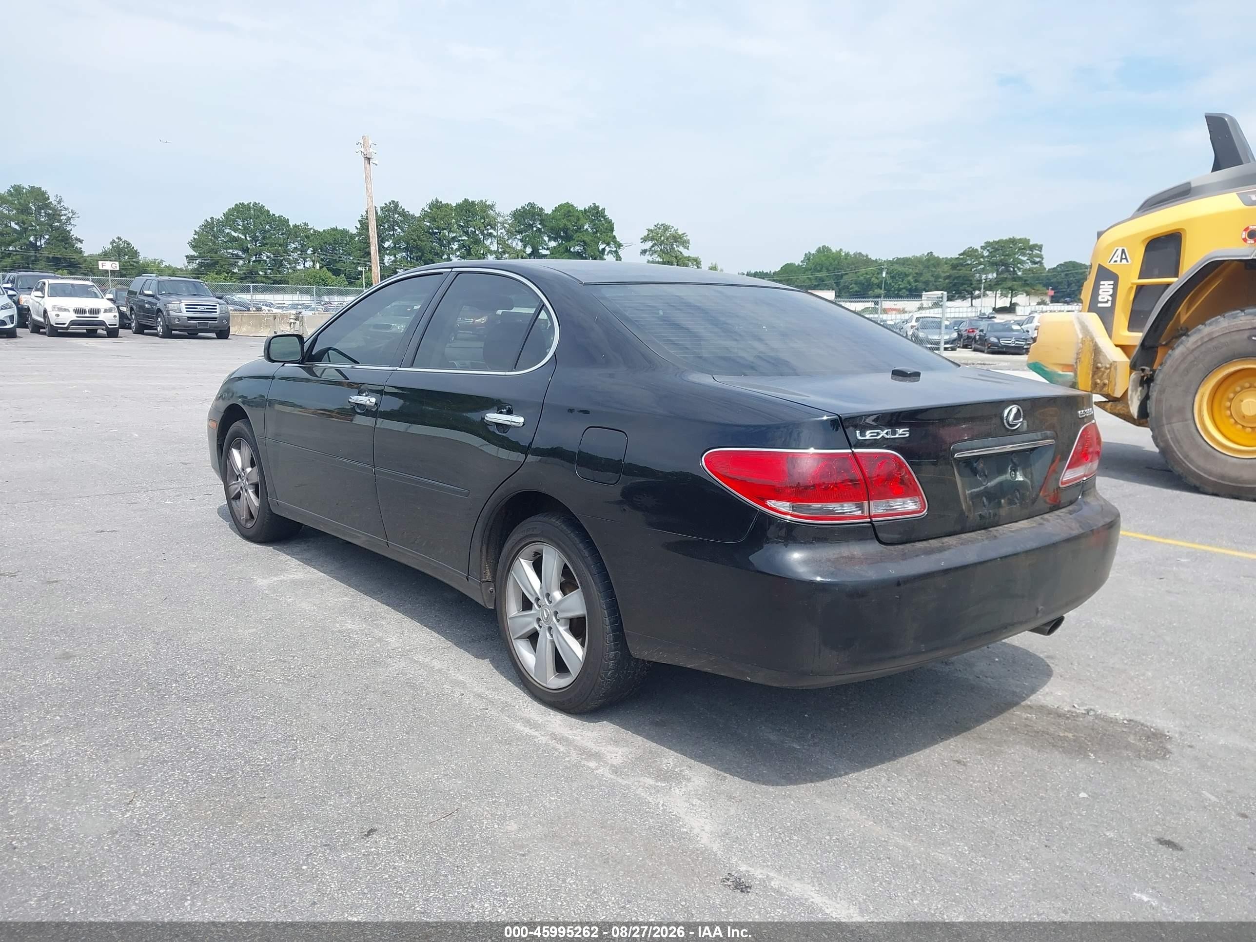 2005 Lexus Es 330   Black vin: JTHBA30G955098684