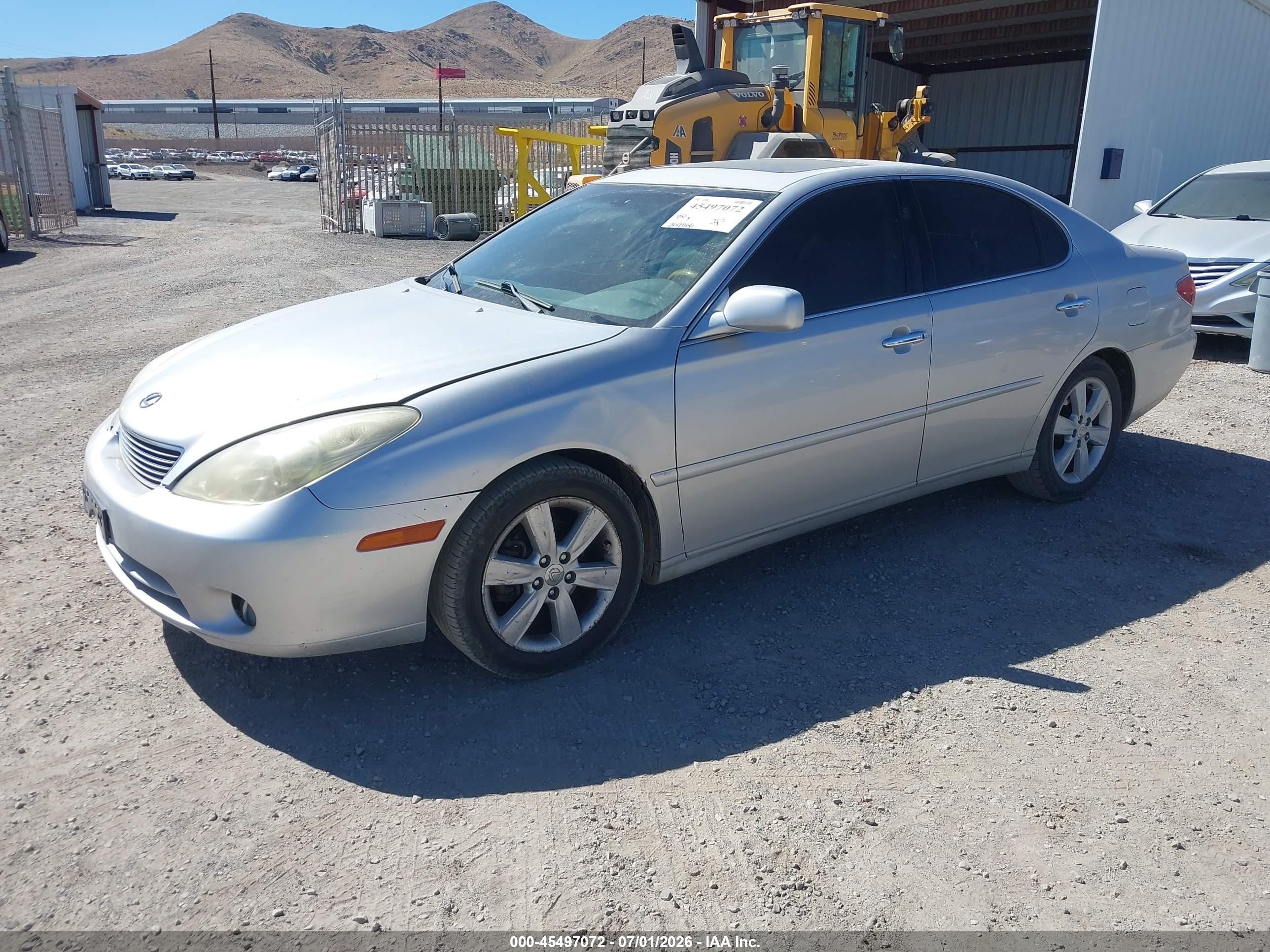 2005 Lexus Es 330   Серебряный vin: JTHBA30G955108484