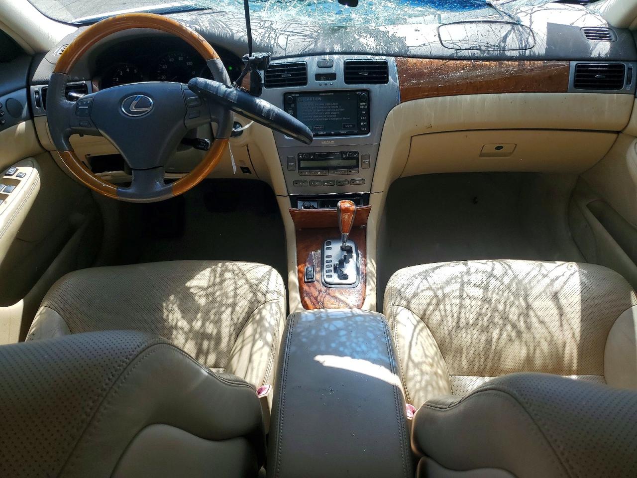 2005 Lexus Es 330 White vin: JTHBA30G955112552