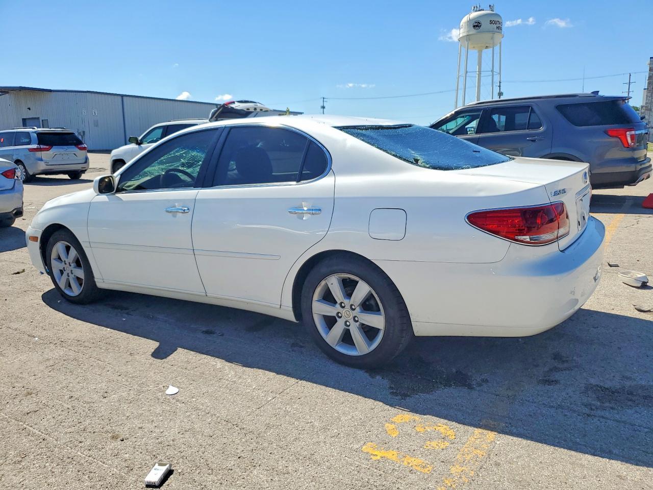 2005 Lexus Es 330 White vin: JTHBA30G955112552