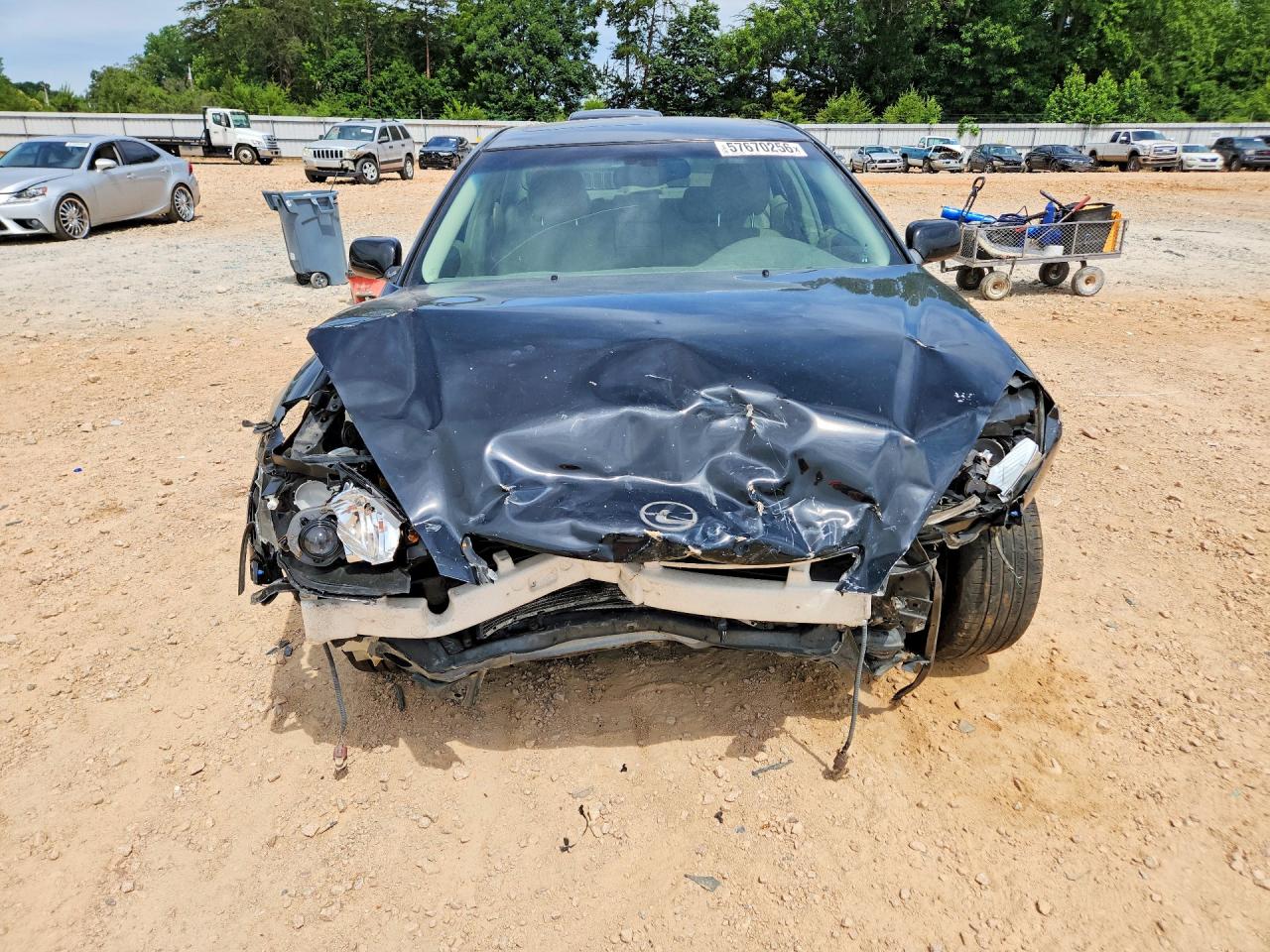 2005 Lexus Es 330 Black vin: JTHBA30G955117590