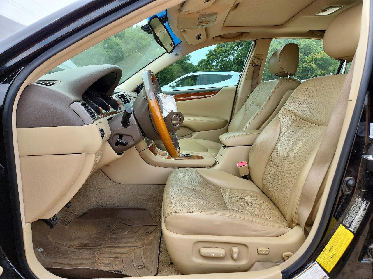2005 Lexus Es 330 Black vin: JTHBA30G955117590