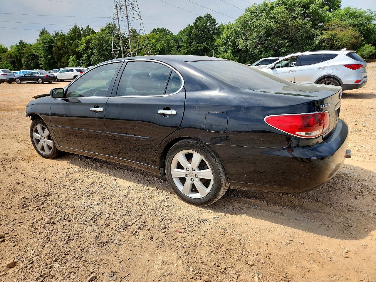 2005 Lexus Es 330 Black vin: JTHBA30G955117590