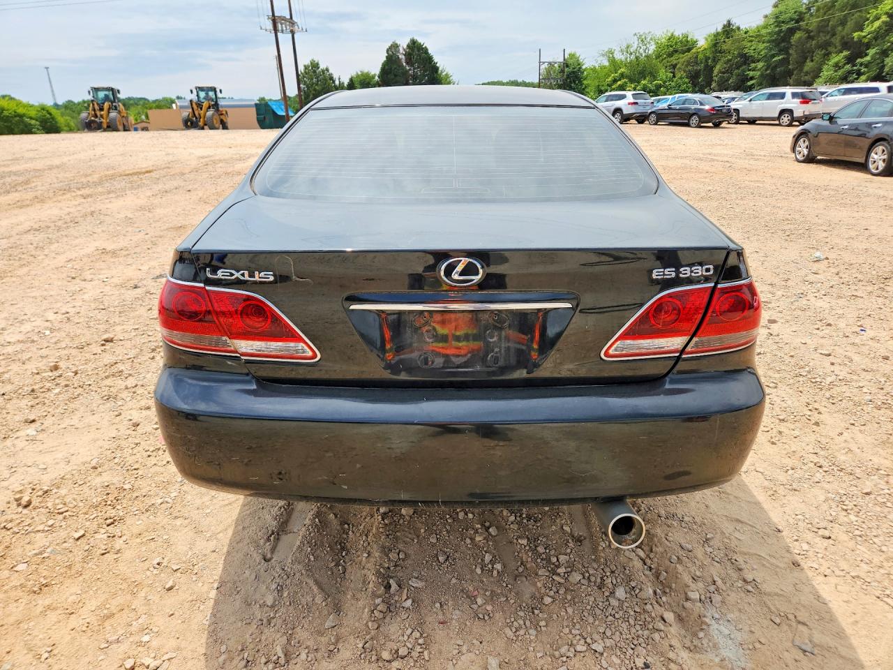 2005 Lexus Es 330 Black vin: JTHBA30G955117590