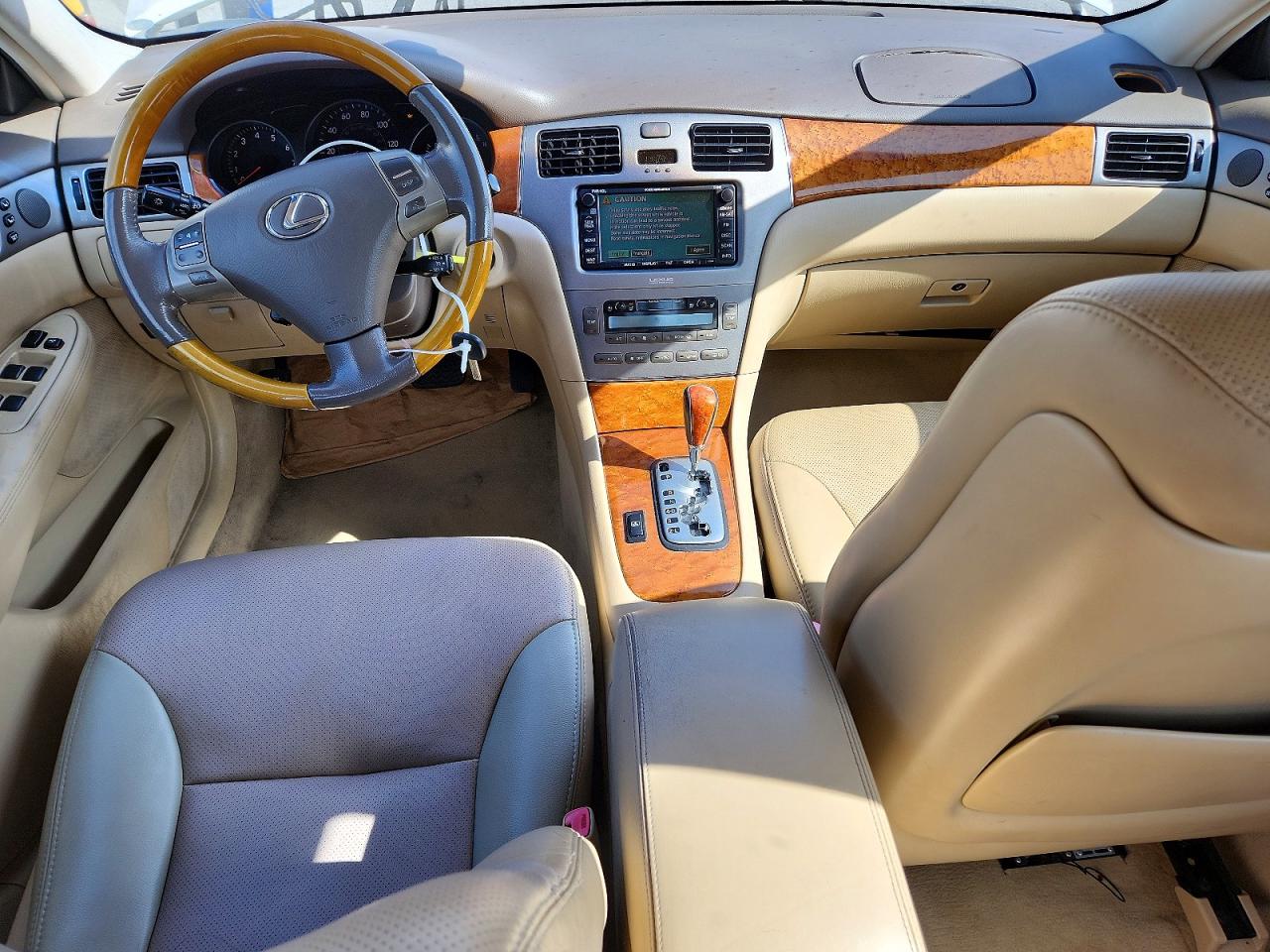 2005 Lexus Es330 Белый vin: JTHBA30G955124782
