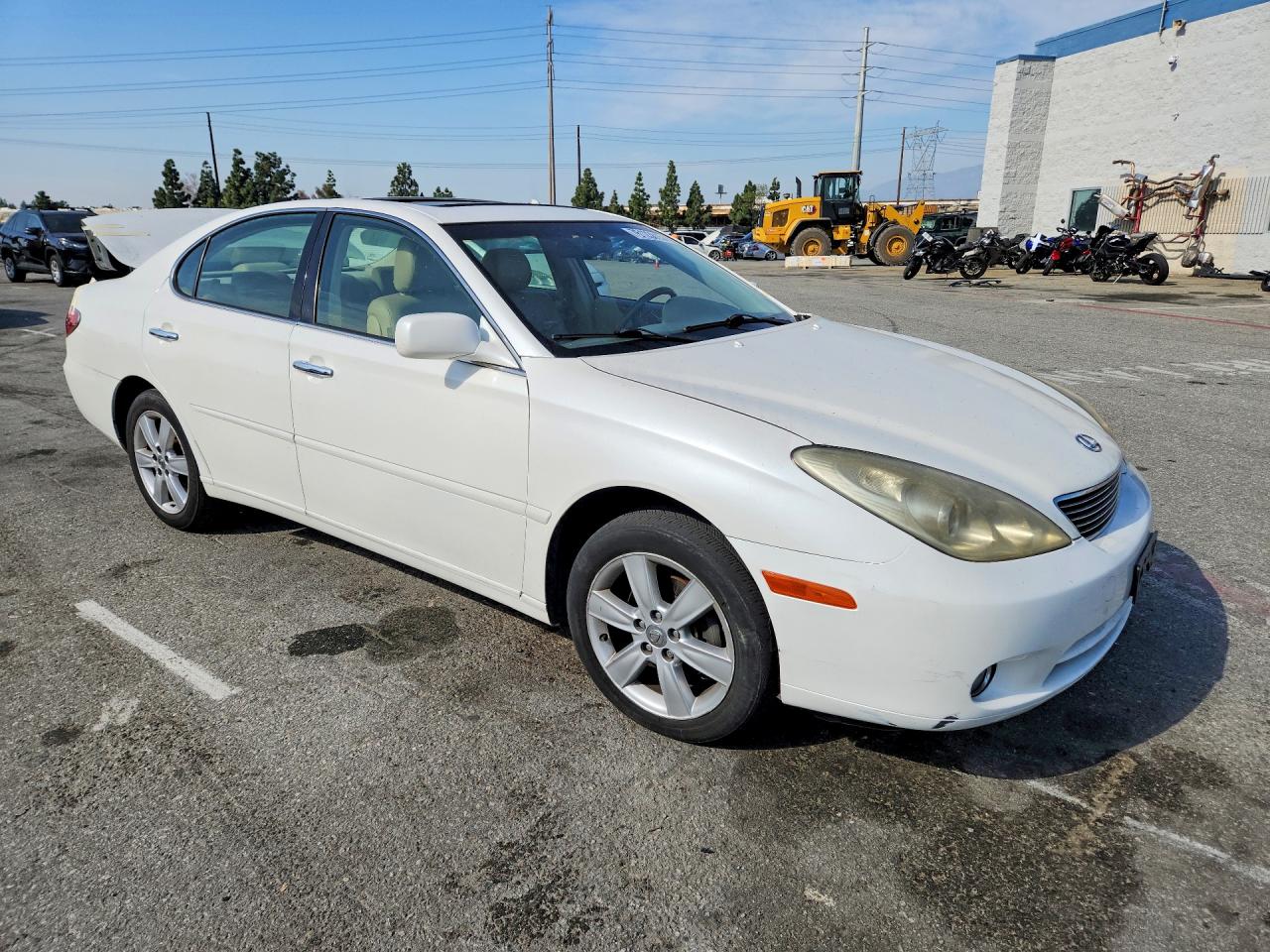 2005 Lexus Es330 Белый vin: JTHBA30G955124782