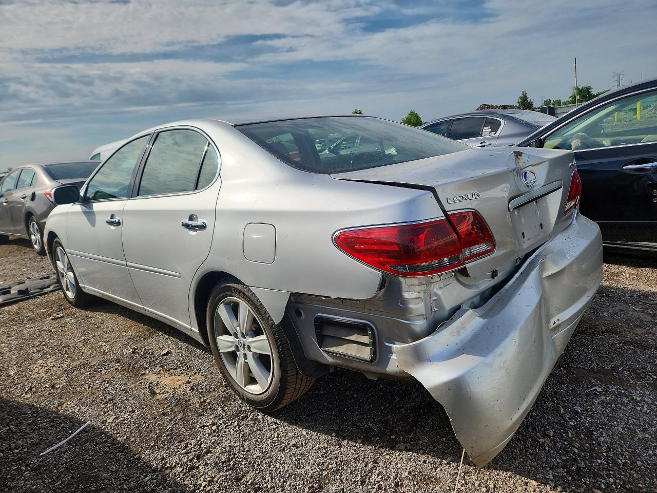 2005 Lexus Es 330 Silver vin: JTHBA30G955127813