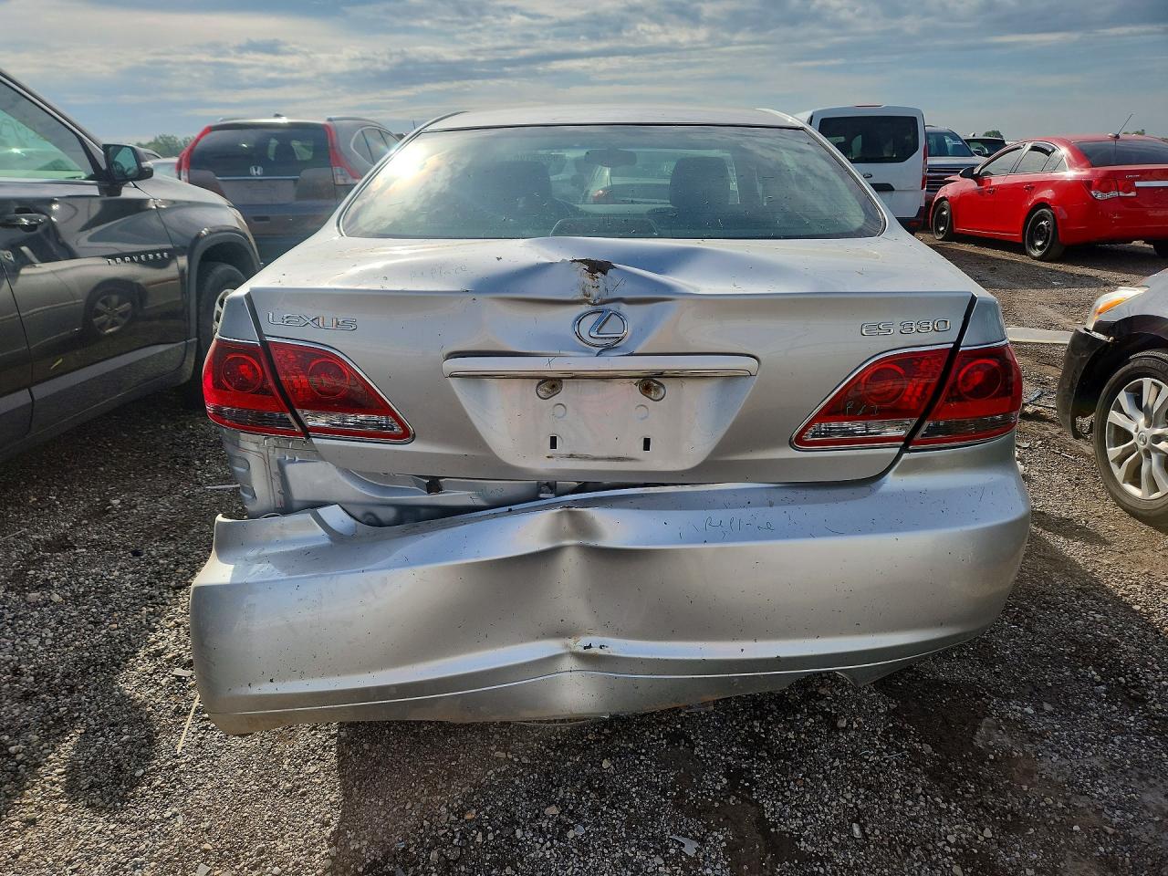 2005 Lexus Es 330 Silver vin: JTHBA30G955127813