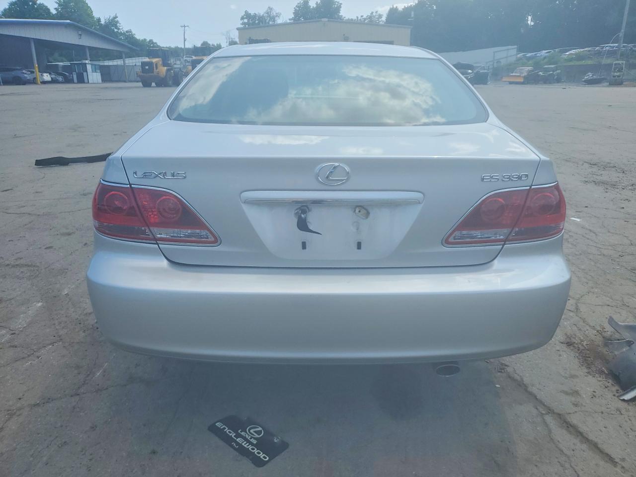 2005 Lexus Es 330 Silver vin: JTHBA30G955133496