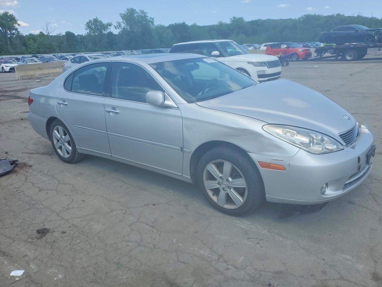 2005 Lexus Es 330 Silver vin: JTHBA30G955133496
