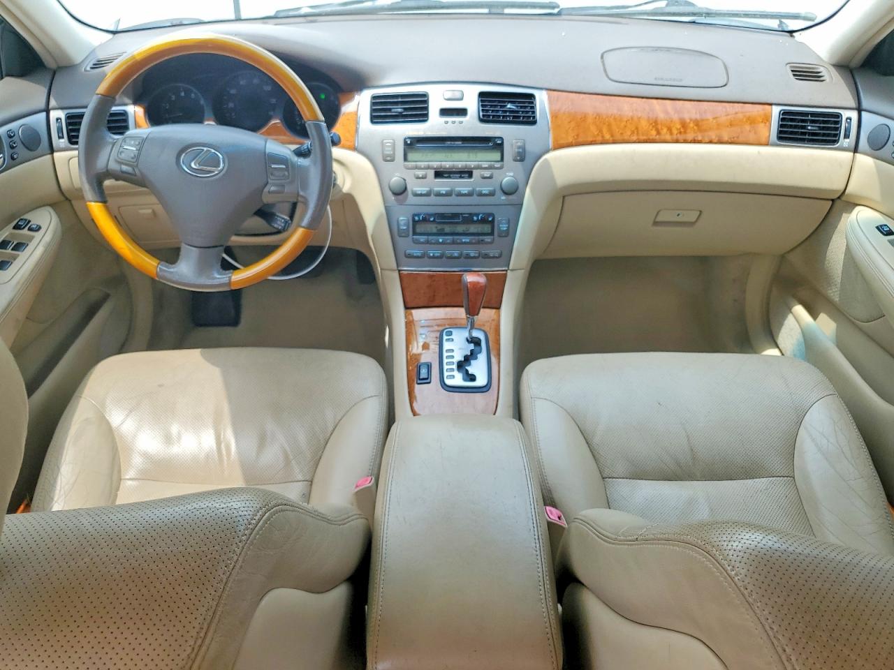 2005 Lexus Es 330 White vin: JTHBA30G955141534