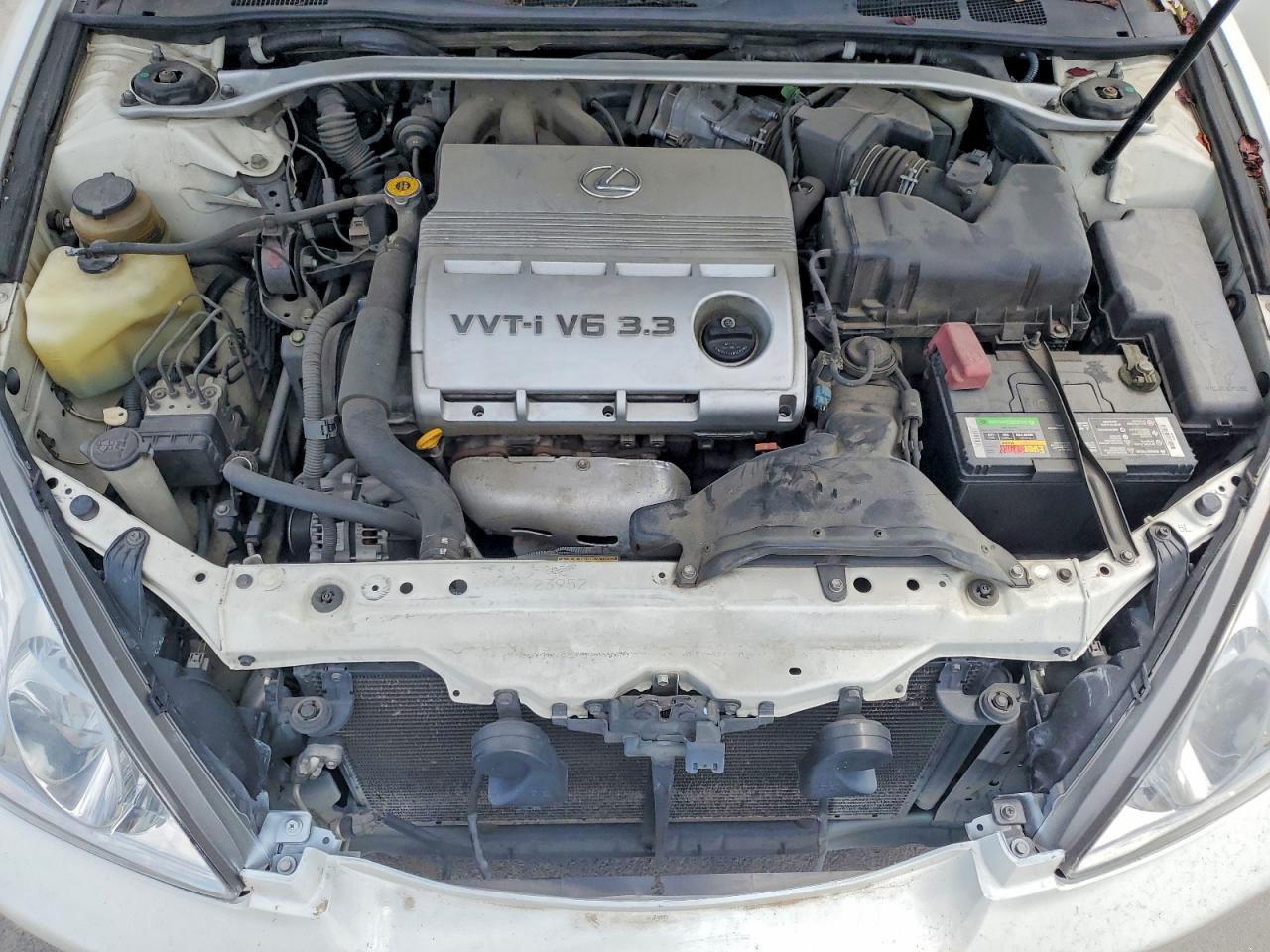 2005 Lexus Es 330 White vin: JTHBA30G955141534