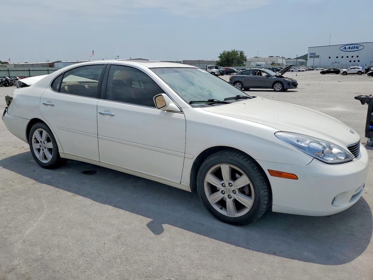 2005 Lexus Es 330 White vin: JTHBA30G955141534