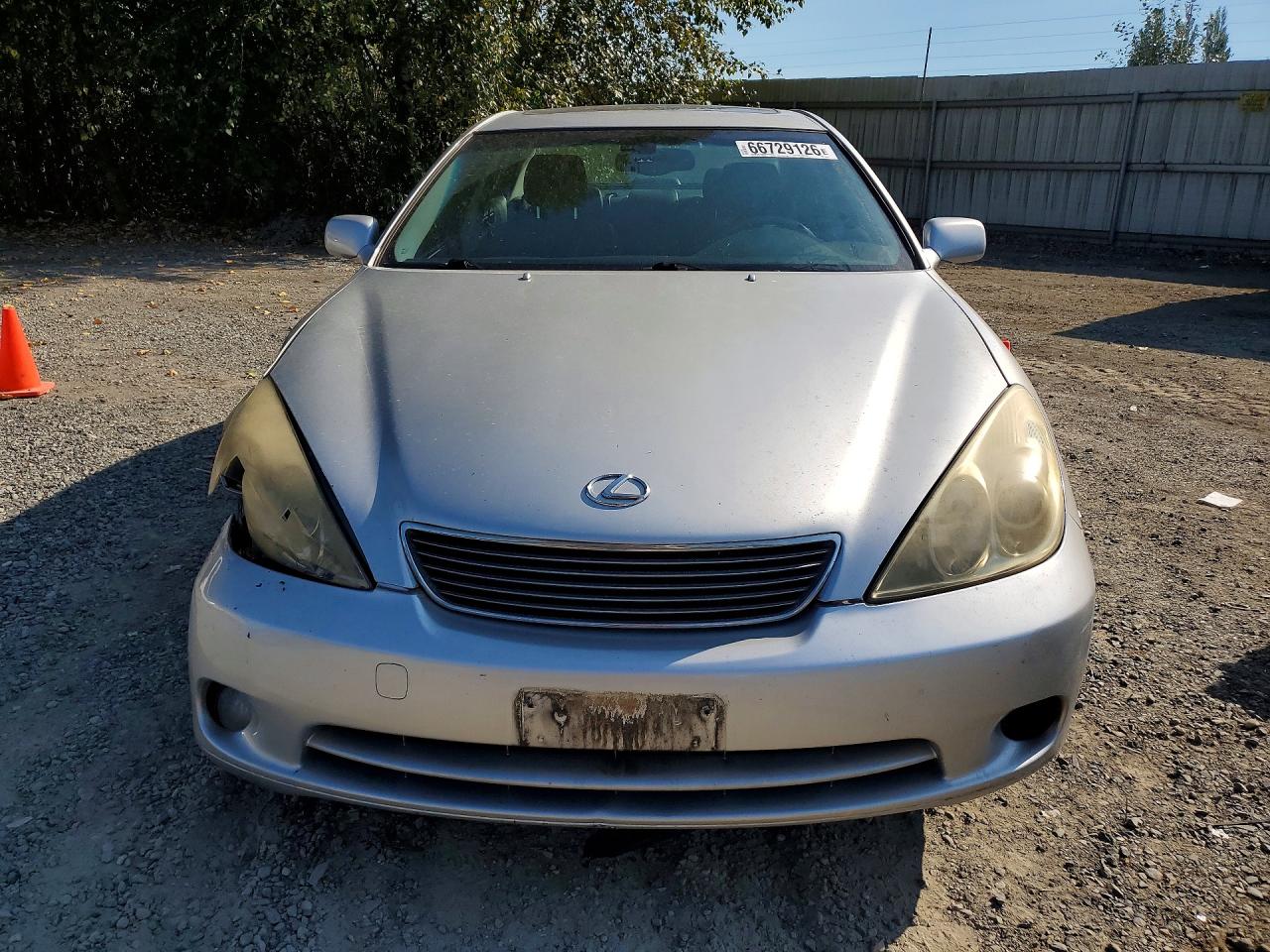 2005 Lexus Es 330 Серебряный vin: JTHBA30G955142618