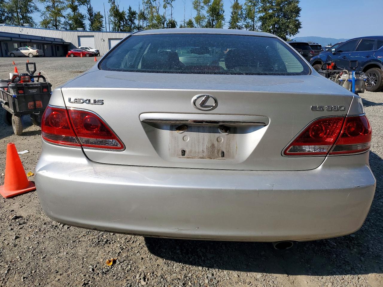 2005 Lexus Es 330 Серебряный vin: JTHBA30G955142618
