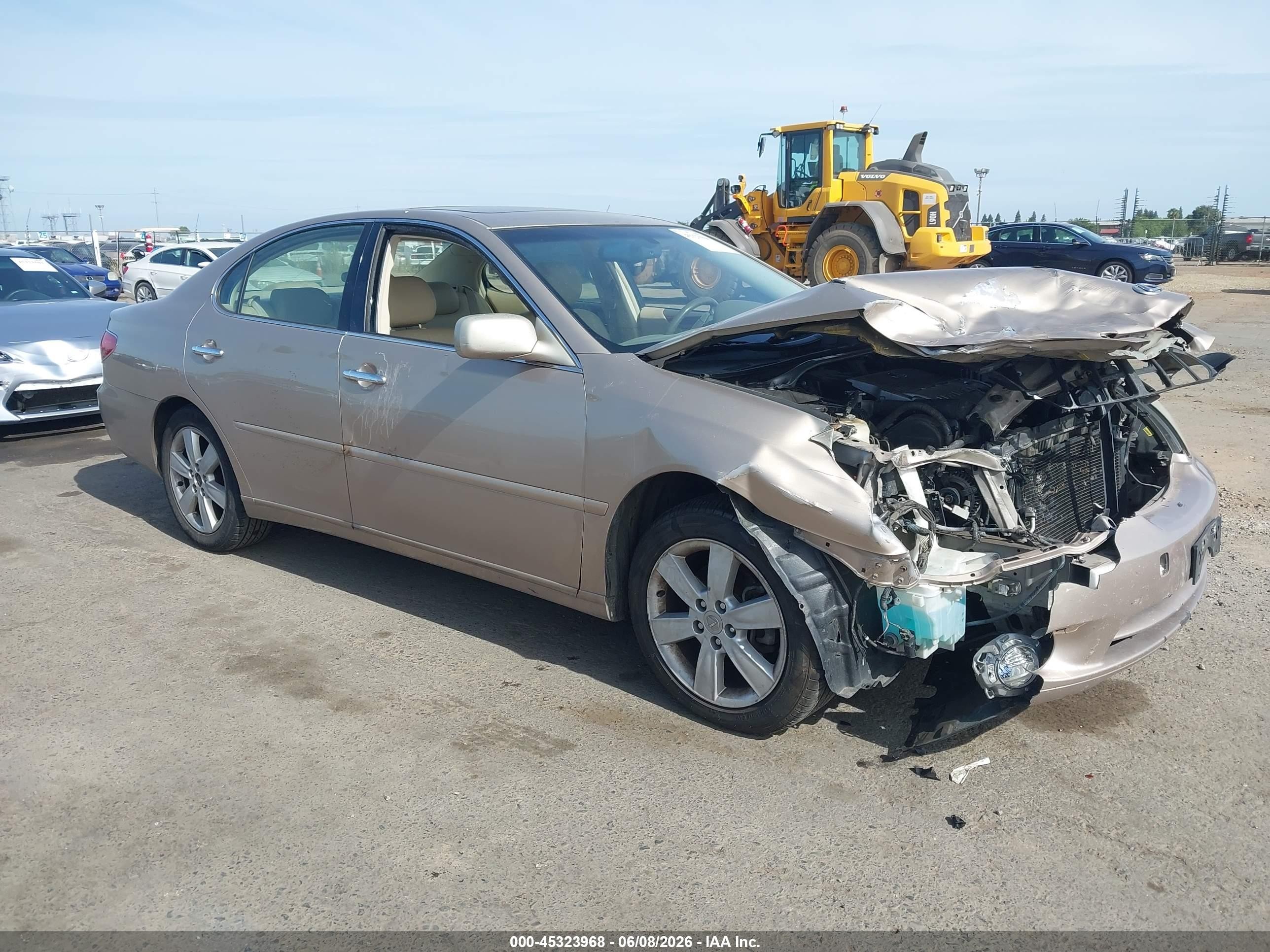 2005 Lexus Es 330   Коричневый vin: JTHBA30G955142683