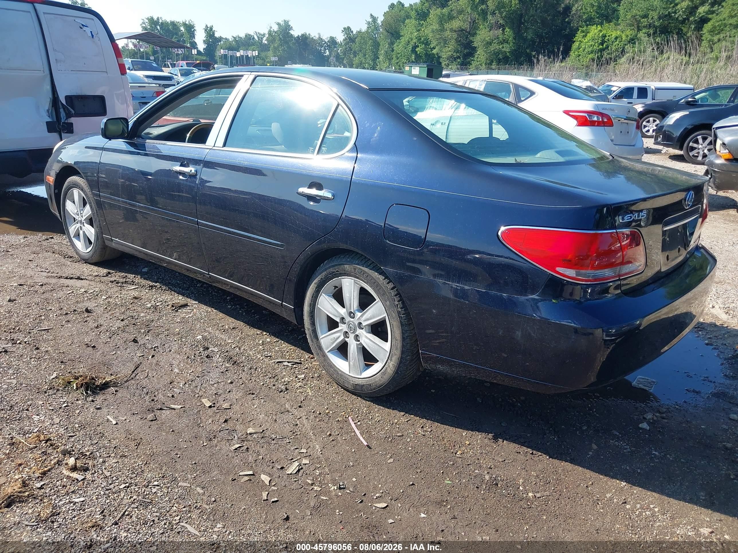 2006 Lexus Es 330 Blue vin: JTHBA30G965144161