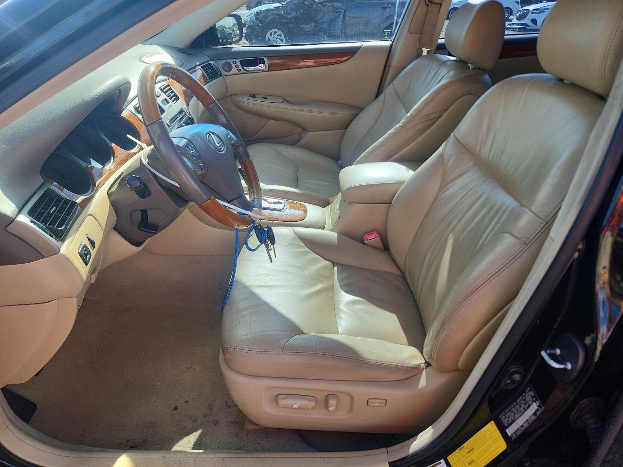 2006 Lexus Es 330 Black vin: JTHBA30G965151157