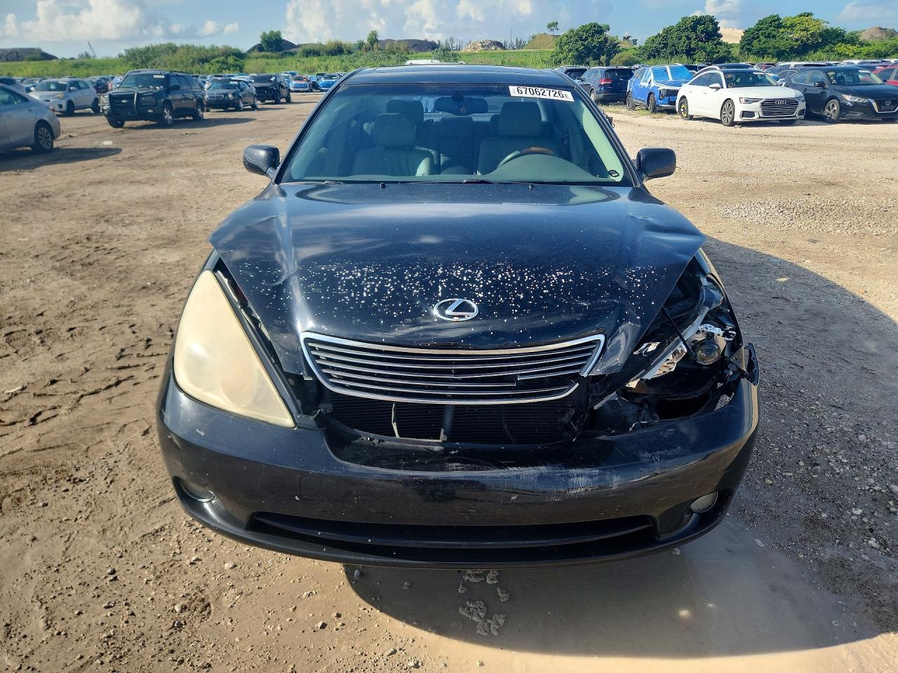2006 Lexus Es 330 Black vin: JTHBA30G965151157