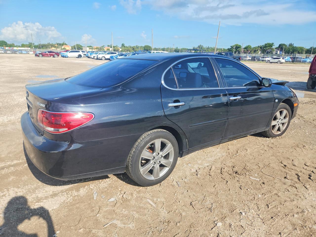 2006 Lexus Es 330 Black vin: JTHBA30G965151157