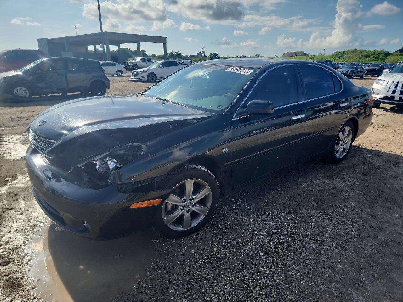 2006 Lexus Es 330 Black vin: JTHBA30G965151157