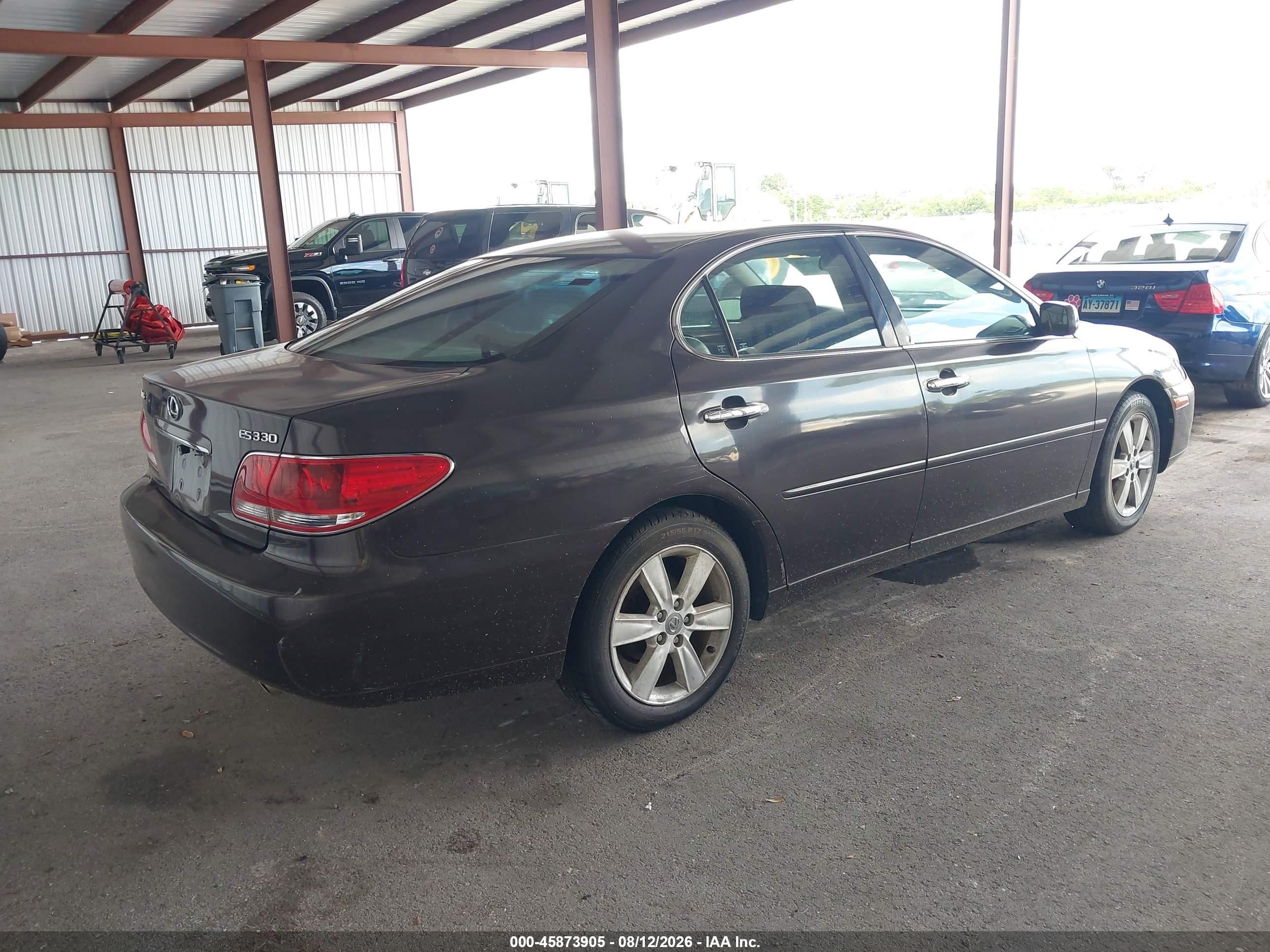 2006 Lexus Es 330   Brown vin: JTHBA30G965157055