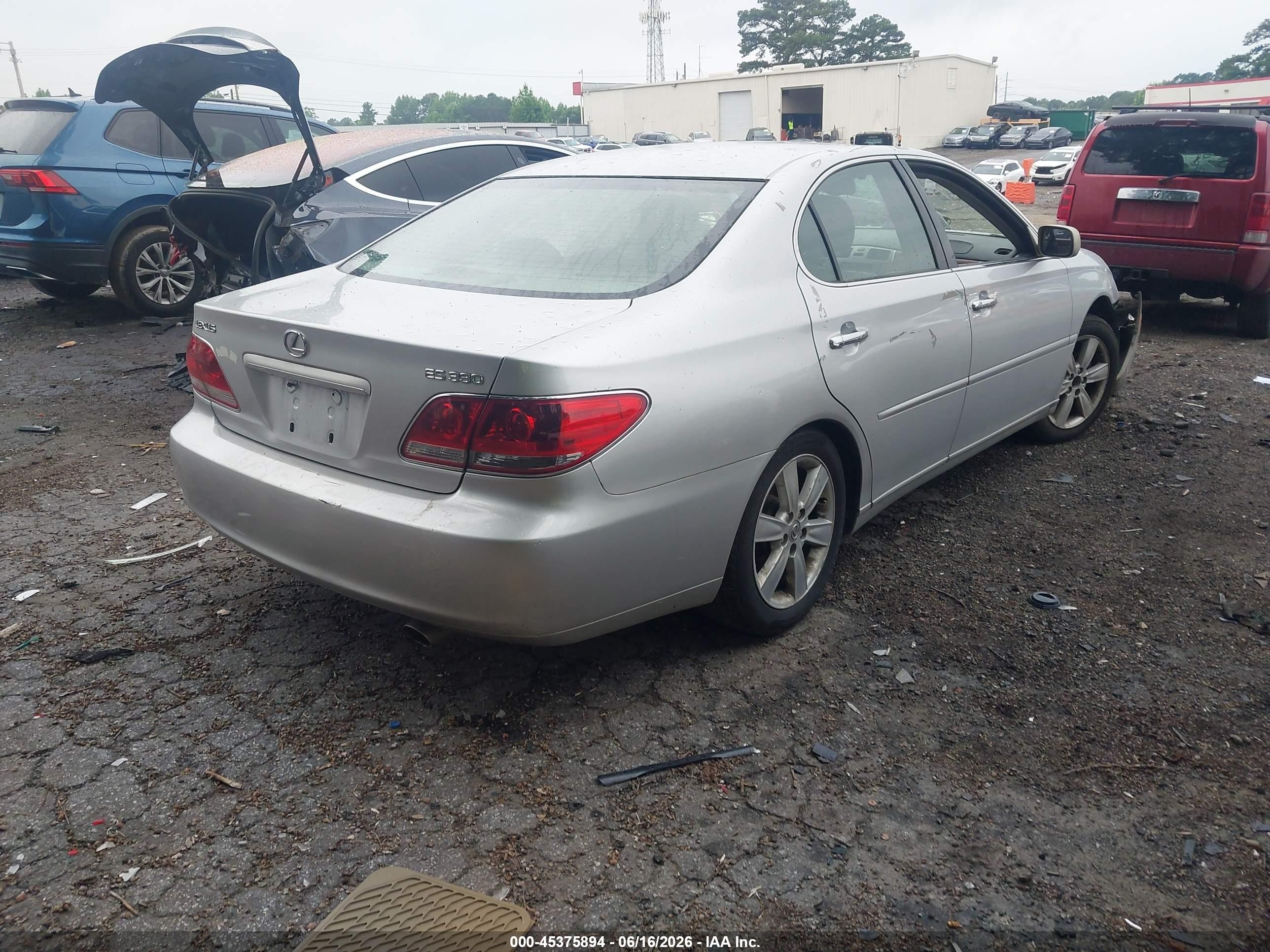 2006 Lexus Es 330   Silver vin: JTHBA30G965163504