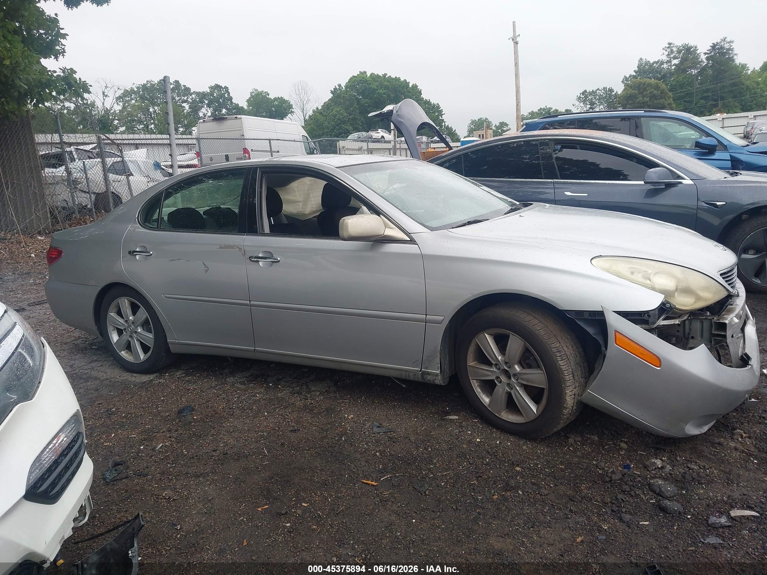 2006 Lexus Es 330   Silver vin: JTHBA30G965163504