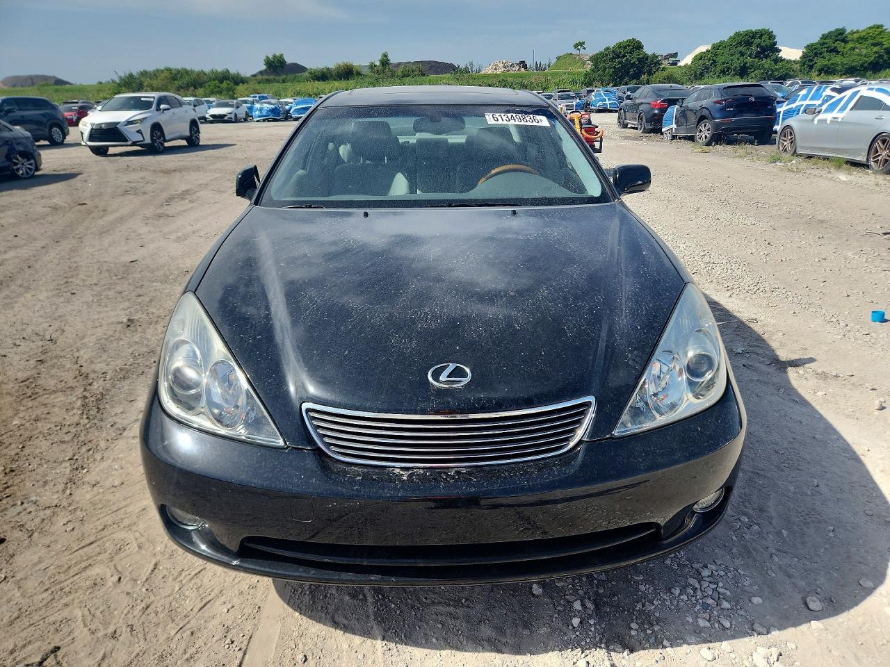 2006 Lexus Es 330 Black vin: JTHBA30G965173918