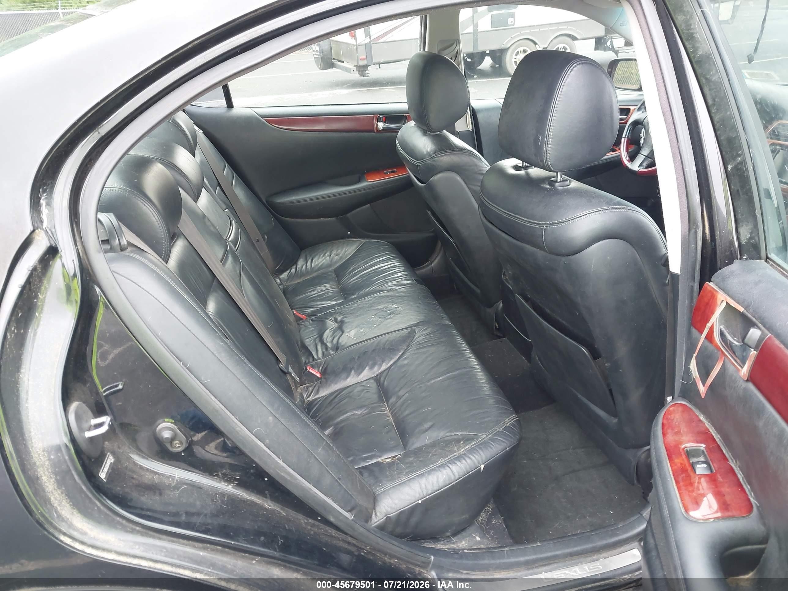 2004 Lexus Es 330   Черный vin: JTHBA30GX40001763
