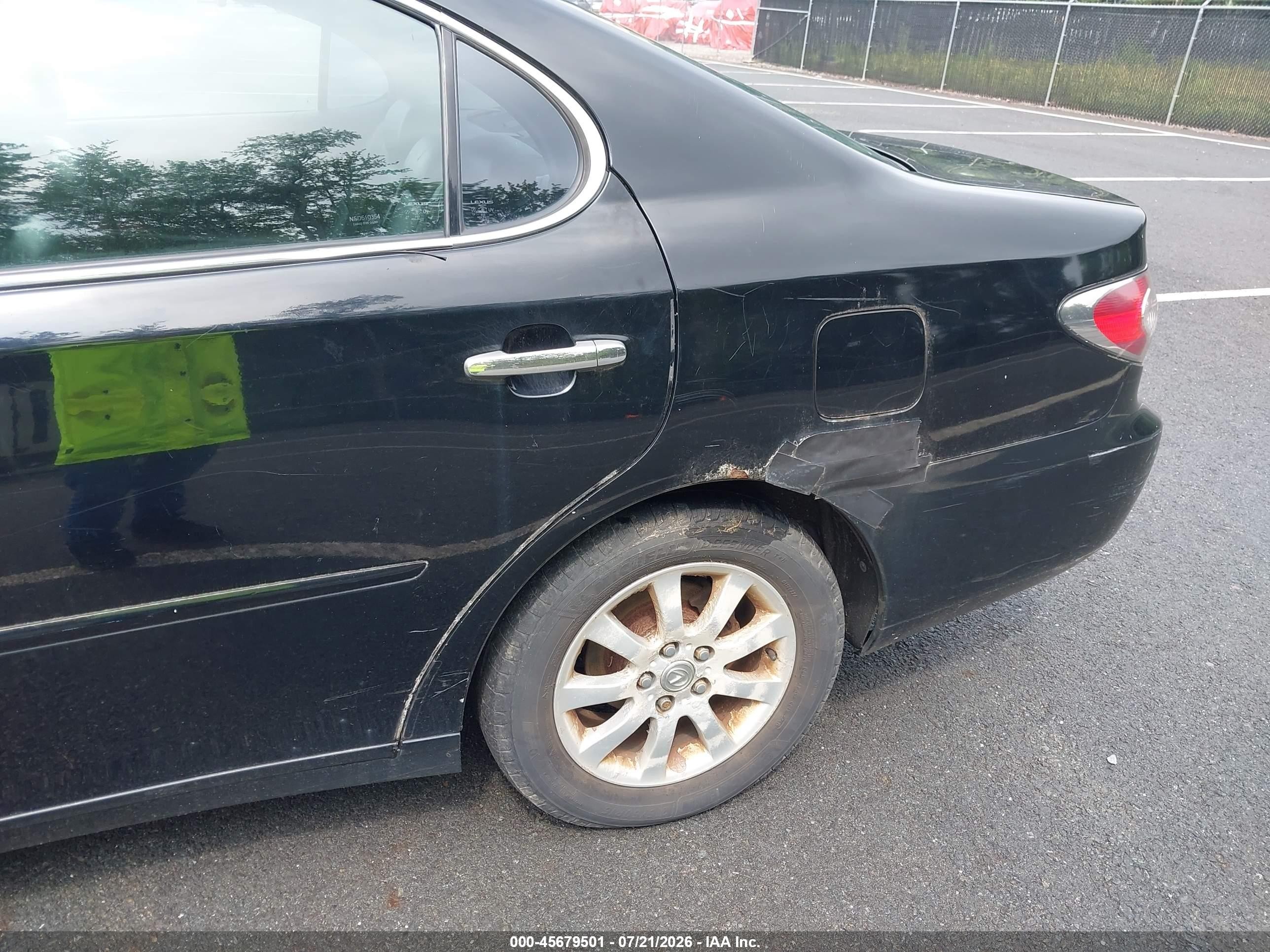 2004 Lexus Es 330   Черный vin: JTHBA30GX40001763